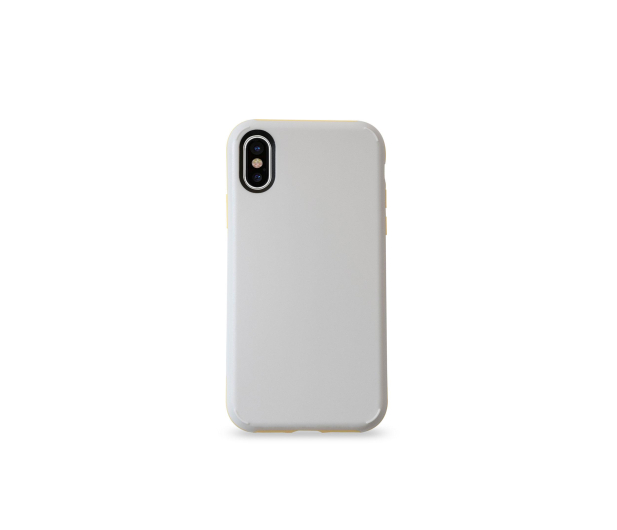 Etui Sporty Case do iPhone XS szarożółte - 1388447 - zdjęcie